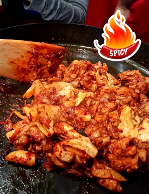 A firey hot kimchi mix to set your tongue on fire