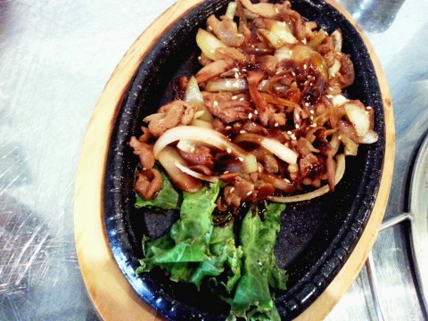 $10 nett yummy Korean dish with side dish