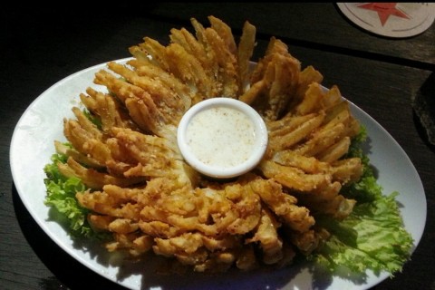Really lovely onion rings!