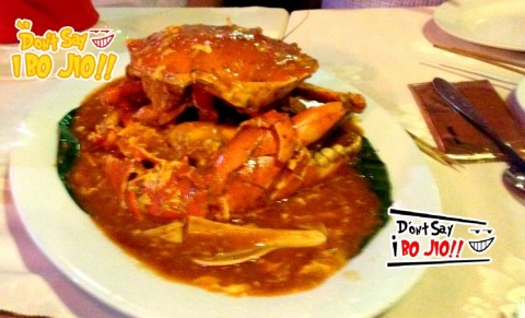 Signature dish yummy Chilli crab #dontsayibojio