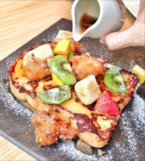 Sweet and savory French toast all in one, one of the best! 