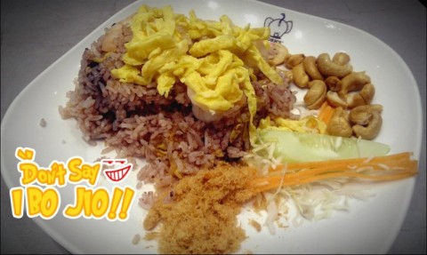 Fragrant rice with chewy ingredients!
