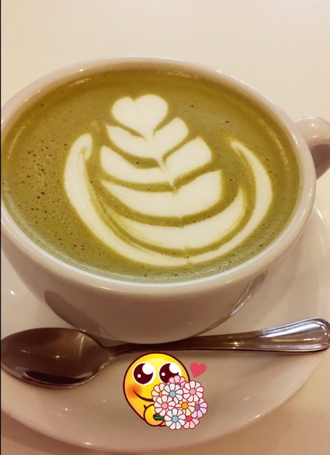 a cup of Matcha to end the hetic week