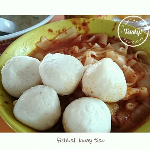 lots of chili and fishball is fresh!  