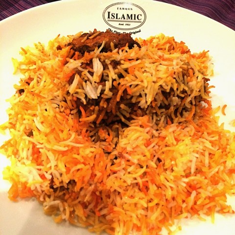 Light and fluffy briyani but the dry chicken killed the dish.