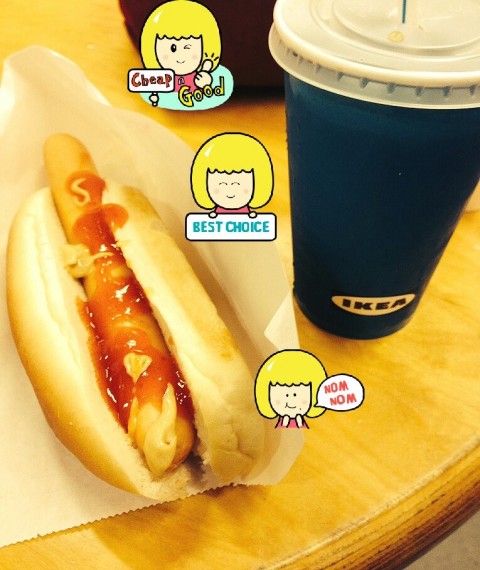 S $ 2 :Best Quality,:Cheapest :combo :Hot dog + drink + ice cream.