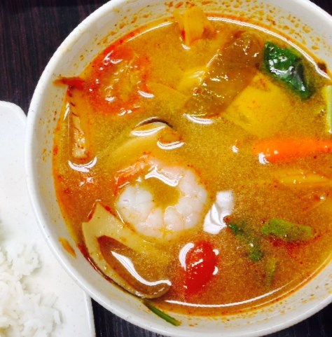 Classic Tom Yum with a quite the kick!