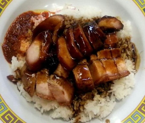 I love the char siew, but not the roast meat cos of the fatty layer