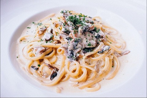 Truffle-infused. The epitome of an aromatic and velvety pasta.