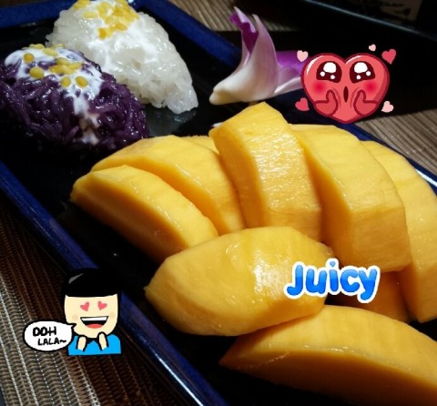 mango sticky rice!!+