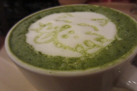 lovely latte art 