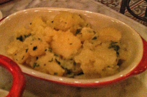 Creamy, buttery potatoes, this was superb too.