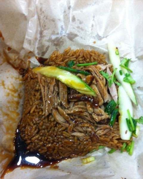 Fragrant duck rice that is totally worth the queue!
