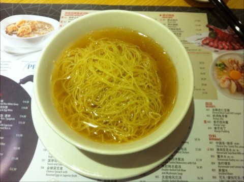 Tasty noodles with big juicy wanton albeit small portion