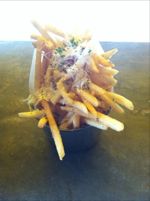 Truffle fries is such a joy to snack on! 