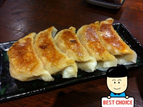 Freshly made and fried on the spot! Gyoza was certainly awesome