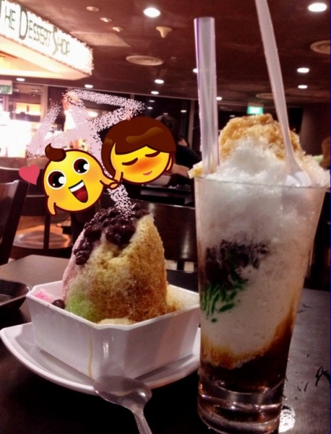 When Chendol meets Ice Kachang on a rainy night…