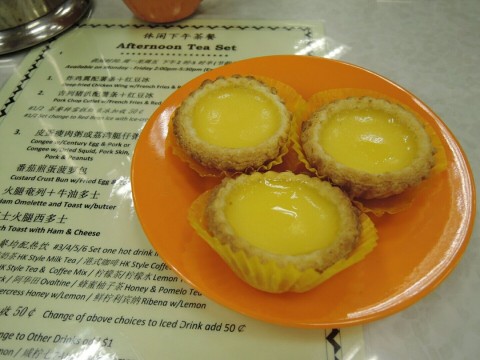 Lovely mini eggtarts from Legendary Hong Kong Restaurant!