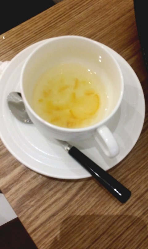 A cup of warm Yuzu Tea from $4.50