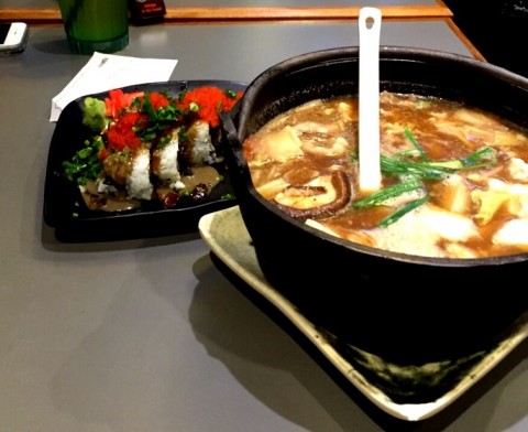 Oishii sukiyaki ! Thumbs up for the broth! Worth trying 