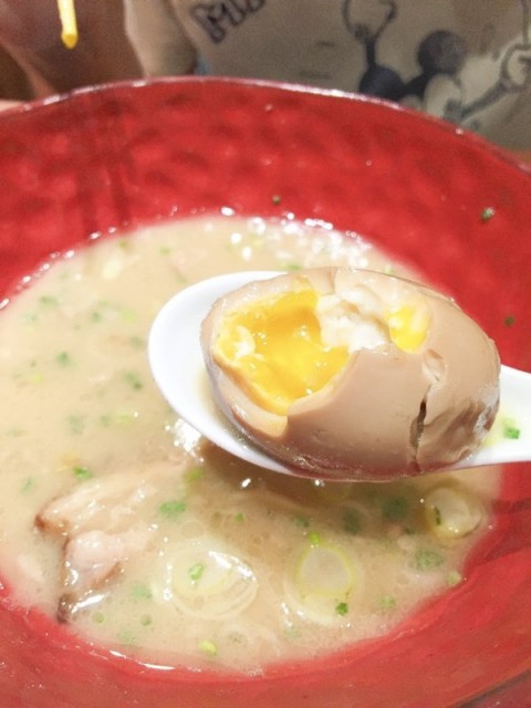Molten ramen egg.. Super delicious!