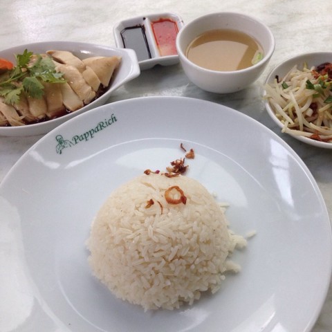 The chicken rice is not bad but the service is just reasonable