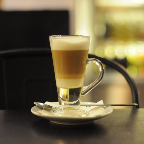 Hazelnut cafe latte.. Many layers of essence