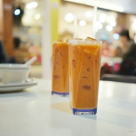 Like your average thai iced milk tea but less sweet and more concentrated than say... many other chain restaurants.