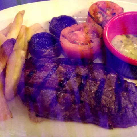 This was good though. The steak was tender and juicy and done the way I wanted it :)