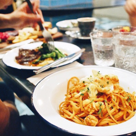 Can't get enough of this linguine!