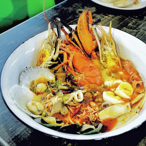 Varieties seafood spreads 