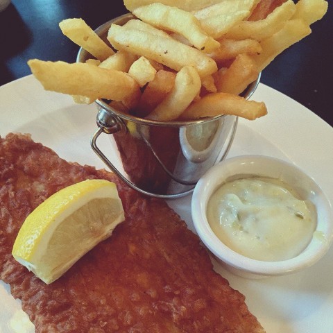Fish and chips is so so but i do like the fries though. I don't mind ordering just fries for next visit to go with my drinks. 