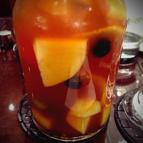 Refreshing fruit tea with real fruits 