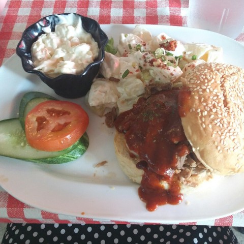 American western size portion! so much food!