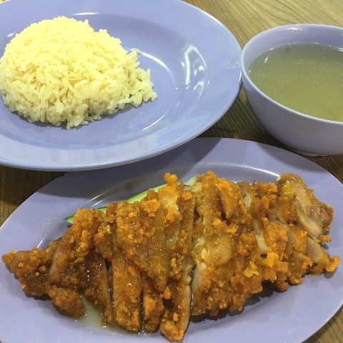 Value for money. Fragrant chicken rice and decent portion of chicken cutlet at only $2.50.