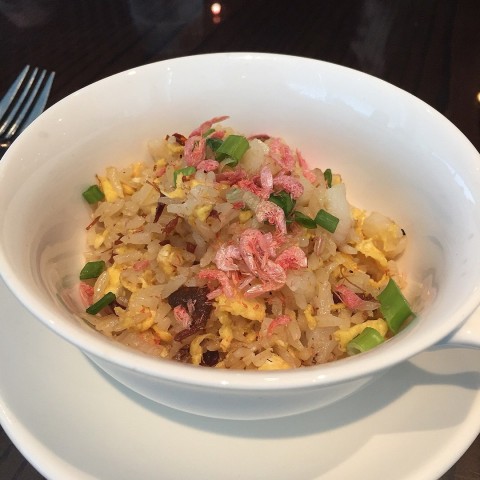 Fried rice with XO sauce and a little spice! 