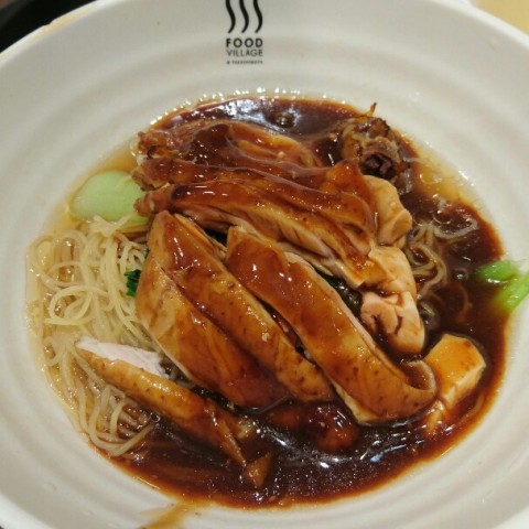 Chicken was OK but the noodles were overcooked. 