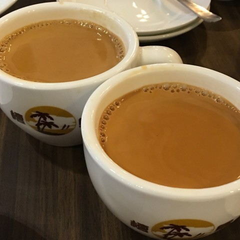 Strong milk tea and yuan yang