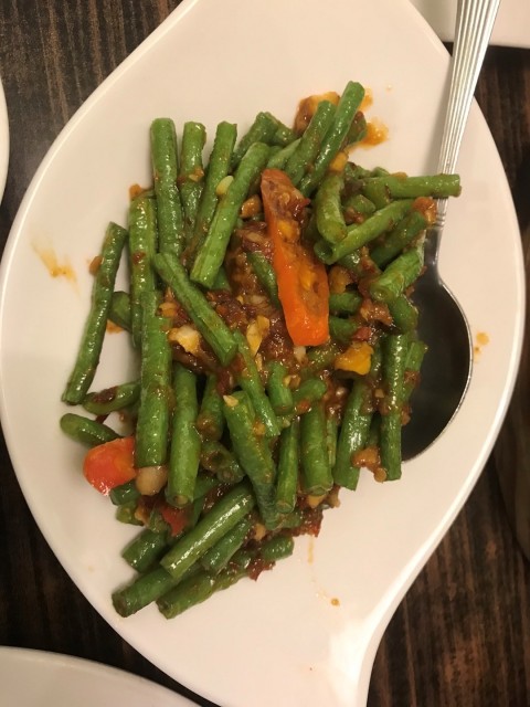 Long Bean With Salted Egg