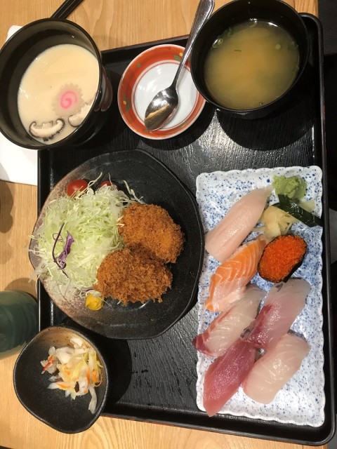 Pork Sushi Katsu Set