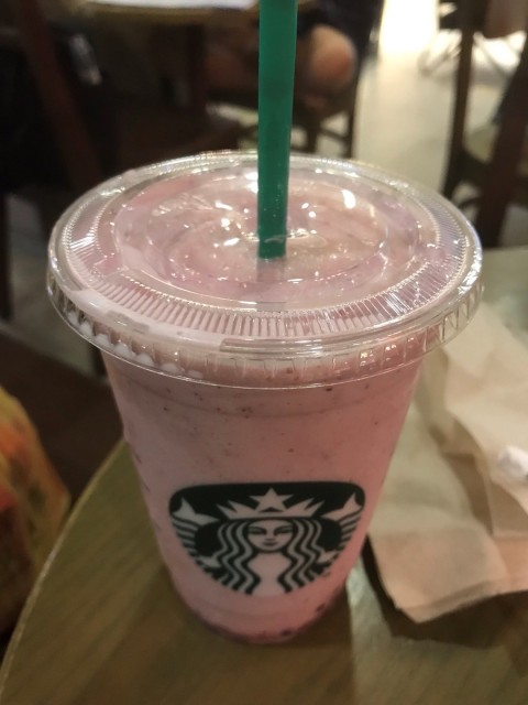 Mixed Berry Pomegranate Frappuccino