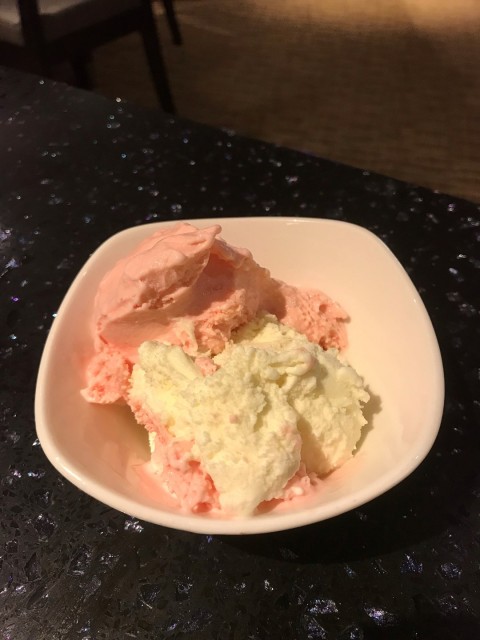 Strawberry And Vanilla Ice Cream